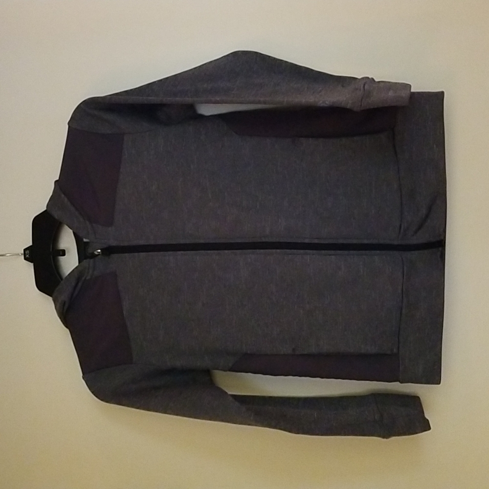 Champion Zip Hoodie Grey Medium